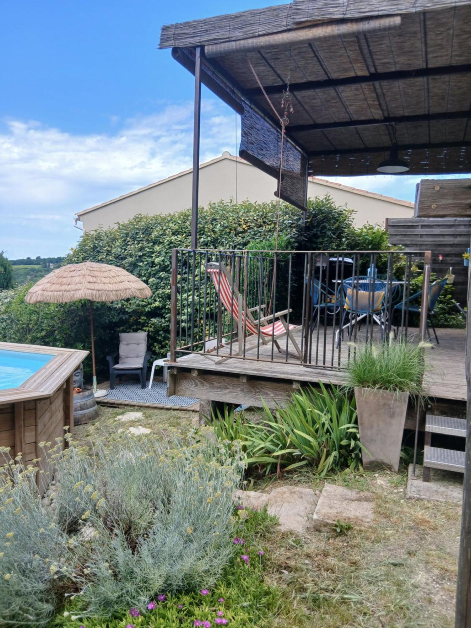 Les Cerisiers De Stella Villa Blauvac Exterior photo