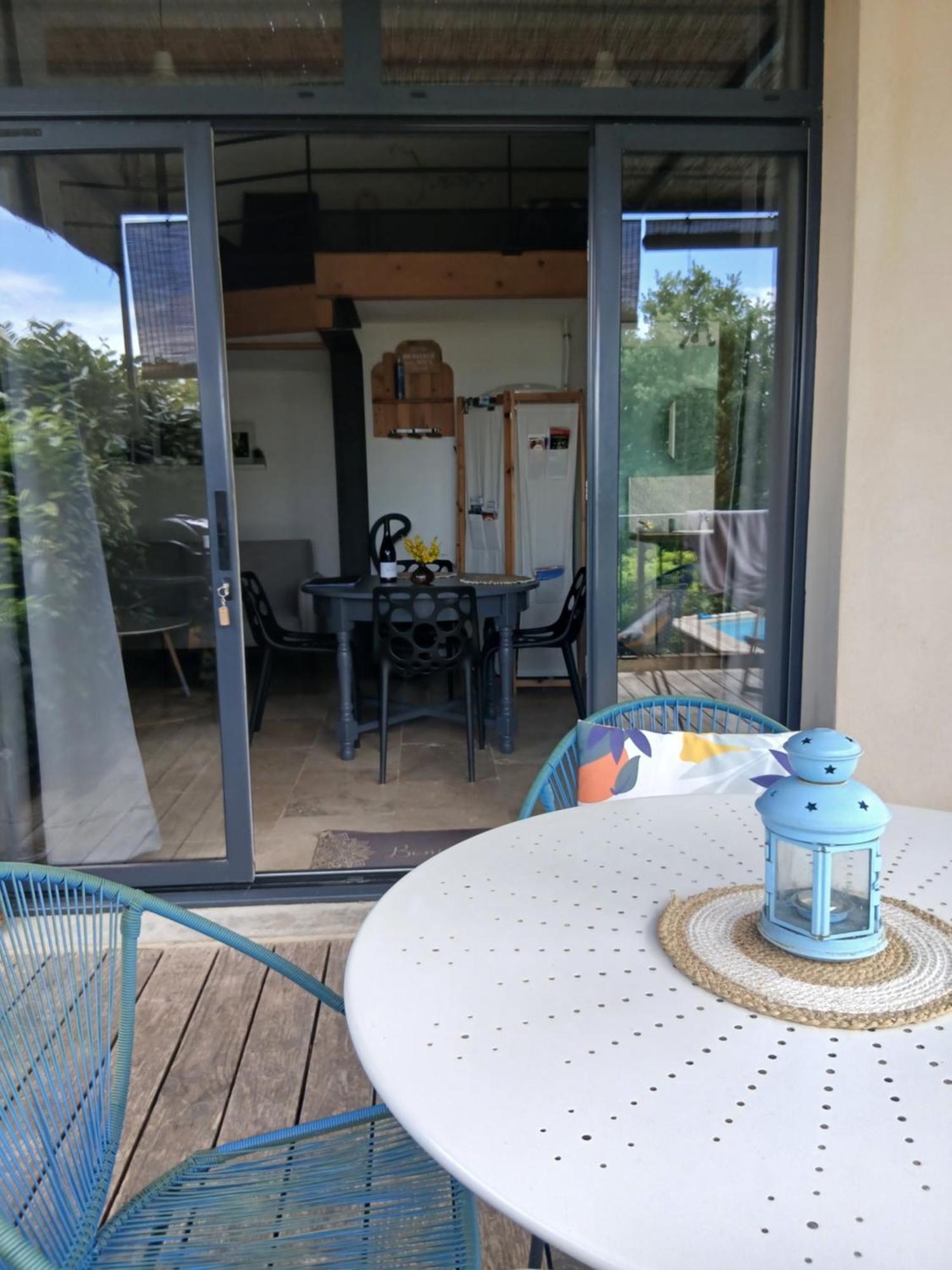Les Cerisiers De Stella Villa Blauvac Exterior photo
