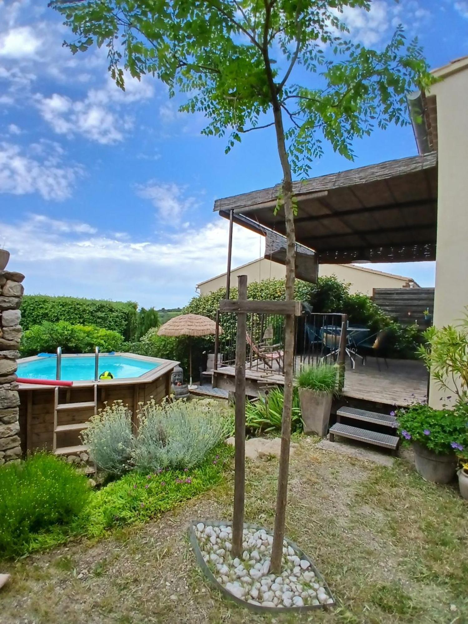 Les Cerisiers De Stella Villa Blauvac Exterior photo